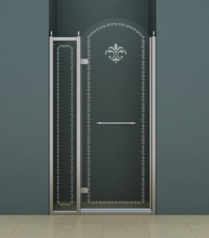 Душевая дверь в нишу Cezares RETRO-B-12-120-CP-Cr-L (RETRO-A-B-12-120-CP-Cr-L)