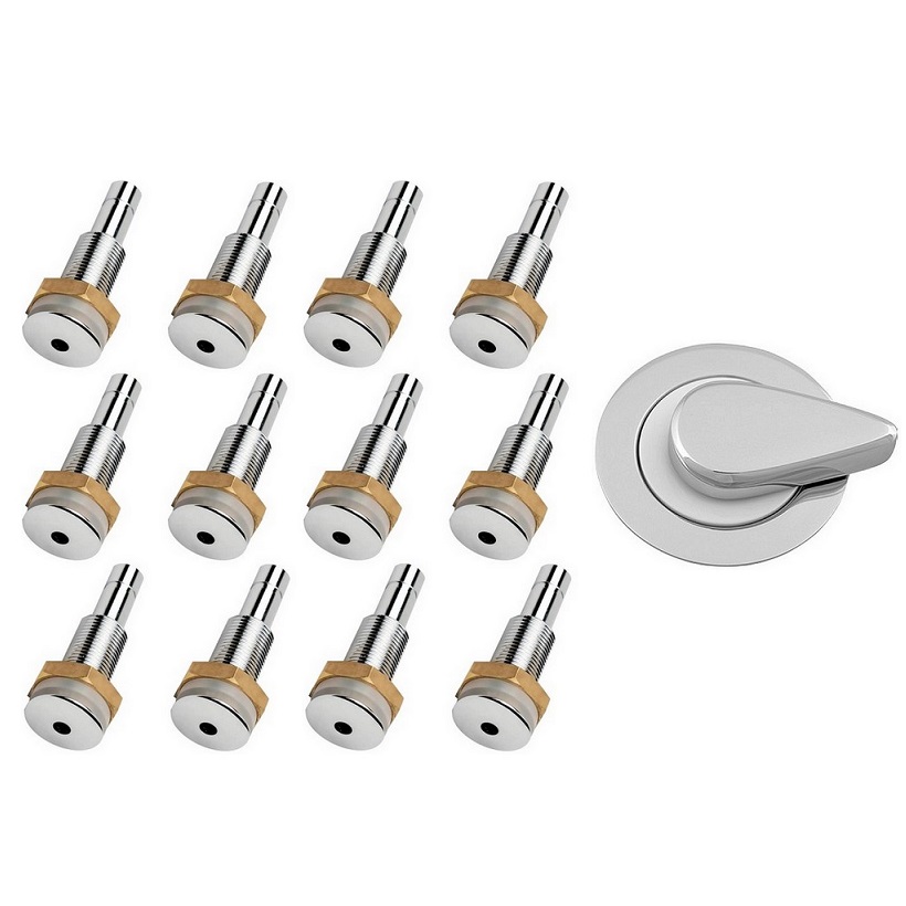 Гидромассаж для спины Aquanet Шиацу 204916, 12 форсунок с помпой