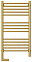Полотенцесушитель электрический Сунержа Богема 2.0 прямая 800х400 МЭМ левый 032-5204-8040 матовое золото