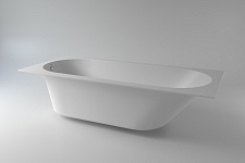 Ванна из искусственного камня HOLBI Orion 168x74 1.01.007.11.1 белая матовая