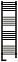 Полотенцесушитель электрический Сунержа Богема 2.0 прямая 1200х300 МЭМ левый 31-5204-1230 матовый черный