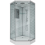 Душевая кабина Niagara Luxe 90x90 NG-7701DW серебро