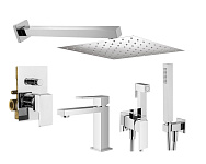 Душевой комплект Plumberia Selection Tag KITZTG15CR53
