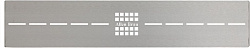 Решетка душевого трапа Allen Brau Infinity 8.210N5-BA серебро браш