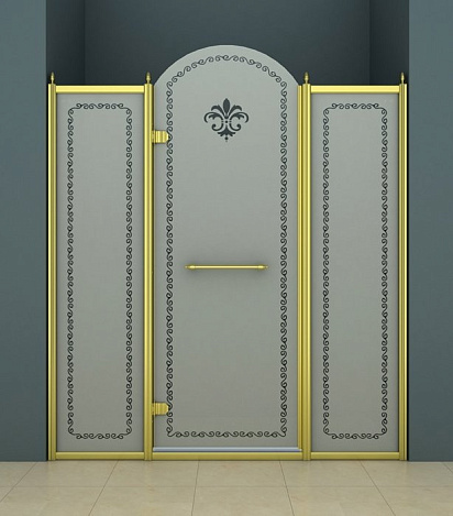 Душевая дверь в нишу Cezares RETRO-B-13-130-PP-G-R (RETRO-A-B-13-130-PP-G-R)