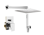 Душевой комплект Plumberia Selection Tag KITTG15CR
