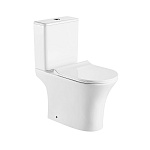 Унитаз Azario Fretta Round AZ-7121 с сиденьем