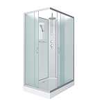 Душевая кабина Niagara Classic 100x80 NG-43085-14QBKT серебро