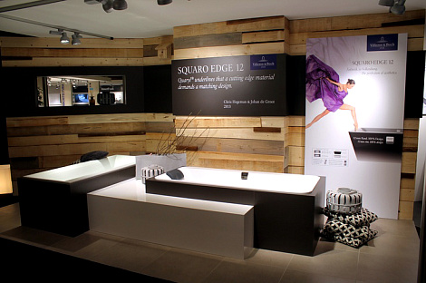 Квариловая ванна Villeroy&Boch Squaro Edge 12 180x80 UBQ180SQE2DV-01