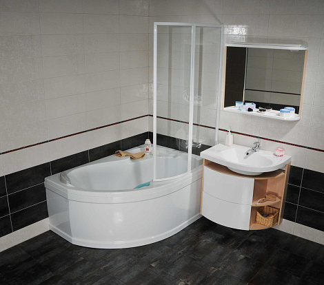 Акриловая ванна Ravak Rosa 150x105 CJ01000000 правая