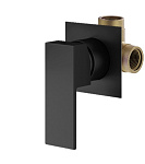 Смеситель для душа Plumberia Selection Tag KITTG1135NO черный матовый