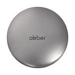 Накладка на слив для раковины Abber AC0014MS серебряная матовая