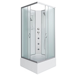 Душевая кабина Niagara Classic 90x90 NG-1108-14BKG серебро