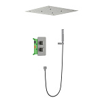 Душевая система с термостатом Timo Petruma SX-5029/18SM черное золото