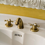 Смеситель для раковины Huber Victorian VT00101027 бронза