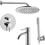 Комплект смесителей Paffoni Light KITLIG018CR071