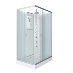 Душевая кабина Niagara Classic 110x80 NG-43185-14QBKTG серебро