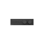 Смеситель для душа Gessi Hi-Fi 63012#707 черный матовый