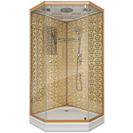 Душевая кабина Niagara Luxe 90x90 NG-7701DG золото