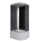 Душевая кабина Niagara Eco 90x80 E90/80/40L/TN черный/серебро