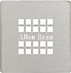 Решетка душевого трапа Allen Brau Priority 8.310N1-BA серебро браш