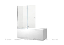 Шторка для ванны Aquanet Beta 4 NF6222-hinge