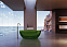 Прозрачная ванна Abber Kristall 170x75 AT9703Emerald зеленый