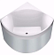 Квариловая ванна Villeroy&Boch Squaro 145x145 UBQ145SQR3V-01