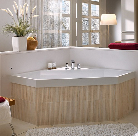 Квариловая ванна Villeroy&Boch Squaro 190x80 UBQ190SQR6V-01