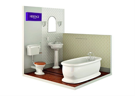 Боковая панель для ванны Heritage COMPACT TRADITIONAL GWG05