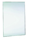 Зеркало Nofer 08052.S антивандальное с рамкой из нержавеющей стали