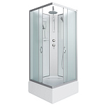 Душевая кабина Niagara Classic 90x90 NG-1108-14BKT серебро