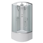 Душевая кабина Niagara Classic 80x80 NG-2307-14BKT серебро