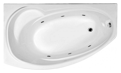 Акриловая ванна Aquanet Jersey 170x90 203988 левая