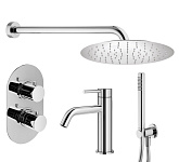 Душевой комплект Plumberia Selection Ixo KITXOT18CR53 с термостатом