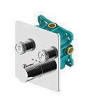 Термостатический смеситель для душа Plumberia Selection Psbox KITPSB2902CR