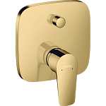 Смеситель для ванны hansgrohe Talis E, СМ, 71745990 полированное золото