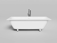 Ванна из искусственного камня Salini Orlando Axis Kit 180х80 103322M белая матовая