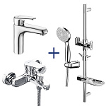 Комплект смесителей Lemark Point LM0380C 3 в 1