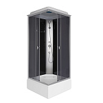 Душевая кабина Niagara Eco 90x90 E90/26Q/TN черный/серебро