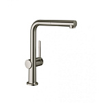 Смеситель для кухни hansgrohe Talis M54 72809800 с вытяжным изливом, сталь