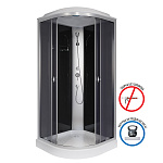 Душевая кабина Niagara Eco 80x80 E80/13/TN серебро