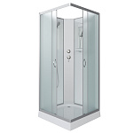 Душевая кабина Niagara Classic 90x90 NG-1101-14BK серебро