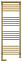 Полотенцесушитель электрический Сунержа Богема с полкой 2.0 1200х400 МЭМ левый 032-5206-1240 матовое золото