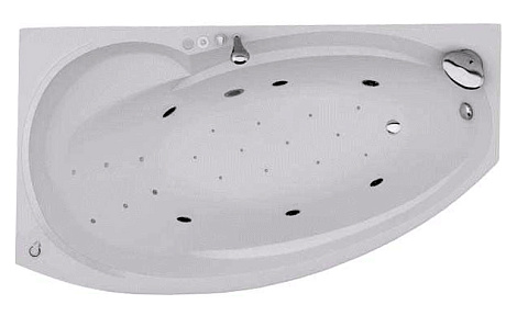 Акриловая ванна Aquanet Jersey 170x90 203988 левая