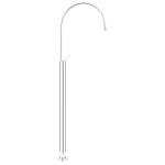 Смеситель для раковины Gessi Goccia 33628#279 белый матовый