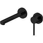Смеситель для раковины Gattoni Circle One 9037/90NO черный матовый