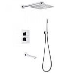 Душевой комплект Abber Daheim AF8250 хром