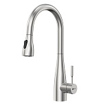 Смеситель для кухни Lemark Expert LM5084S сталь