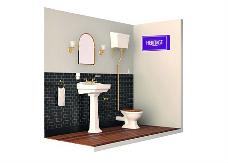 Боковая панель для ванны Heritage COMPACT TRADITIONAL GWG05